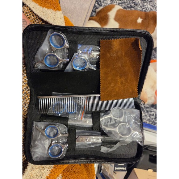 Pet Grooming Scissors Set - Picture 1 of 3